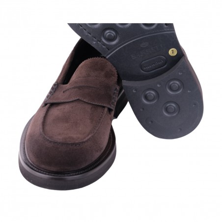 MOCASSINO IN CAMOSCIO BARRETT 222U053.11 T.MORO