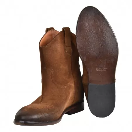 TRONCHETTO TEX RICAMO CAMOSCIO STRATEGIA A5676 SIGARO