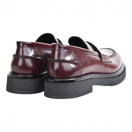 MOCASSINO LOAFER AL100 BORDEAUX
