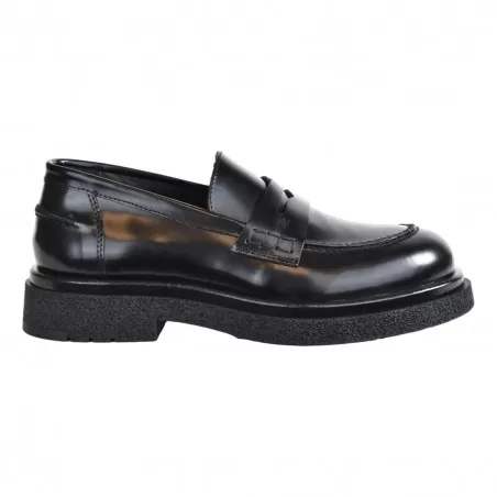 MOCASSINO LOAFER AL100 NERO