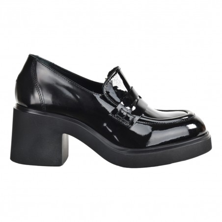 MOCASSINO VERNICE LOAFER AL114 NERO