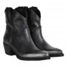 STIVALETTO TEXANO REP-KO CV717 NERO/ARGENTO