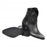 STIVALETTO TEXANO REP-KO CV717 NERO/ARGENTO