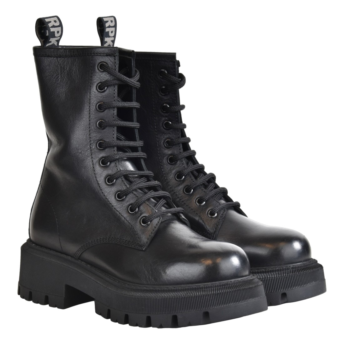 POLACCO IN PELLE REP-KO KB706 NERO