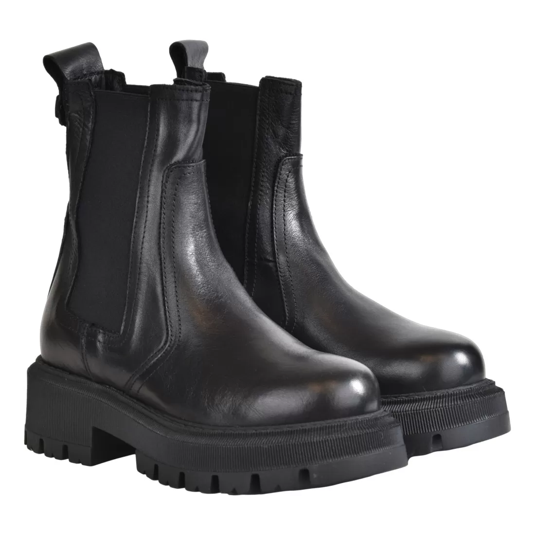 BEATLES IN PELLE REP-KO KB707 NERO