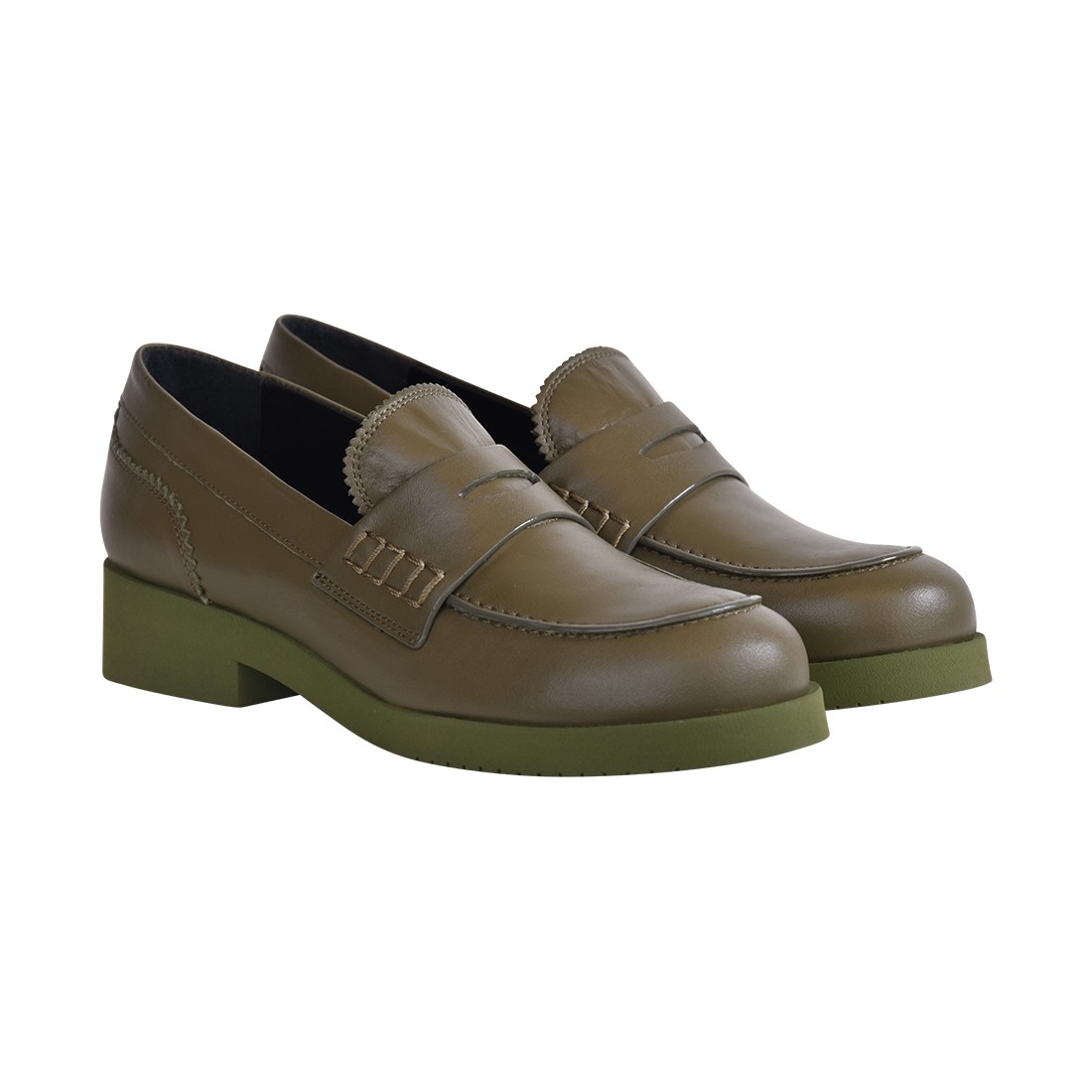 MOCASSINO EQUITARE 231302CADEN KHAKI