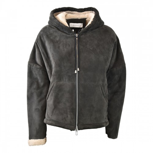 WOMAN GOAT SUEDE LEATHER...