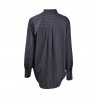 CAMICIA OVER GESSATO SO ALLURE D22021 NAVYBLUE