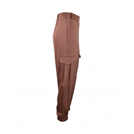 PANTALONE CARGO RASO SO ALLURE G66037 CAMEO