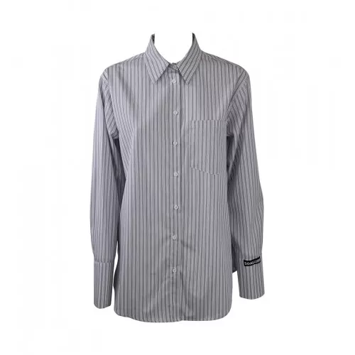 CAMICIA BOY POPELINE RIGA SO ALLURE J22032 BLACK