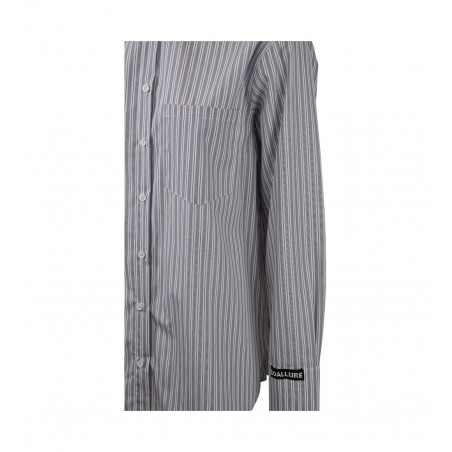 CAMICIA BOY POPELINE RIGA SO ALLURE J22032 BLACK