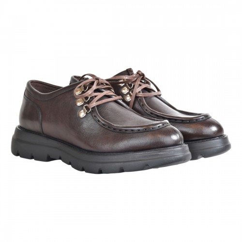 ALLACCIATA IN PELLE HUNDRED 100 M090-01 T.MORO