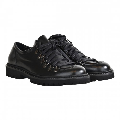ALLACCIATA IN PELLE HUNDRED 100 M116 12 NERO