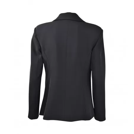 GIACCA MONOPETTO SLIM CREPE SO ALLURE O33001 BLACK