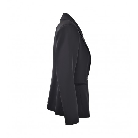GIACCA MONOPETTO SLIM CREPE SO ALLURE O33001 BLACK