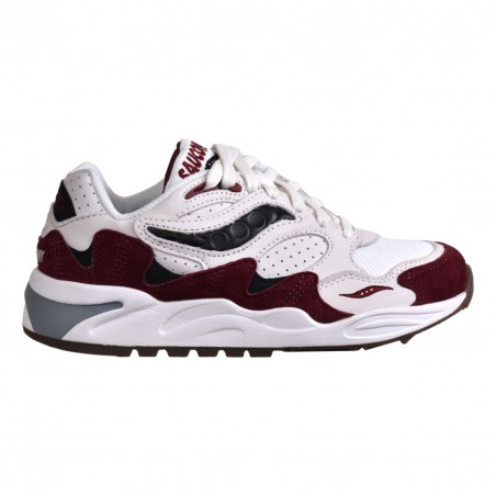SNEAKERS GRID SHADOW 2 SAUCONY S70773-2 CREAM/RED