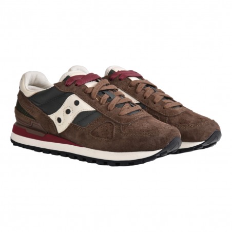 SNEAKERS SHADOW ORIGINAL SAUCONY S70780-3 BROWN/GREEN