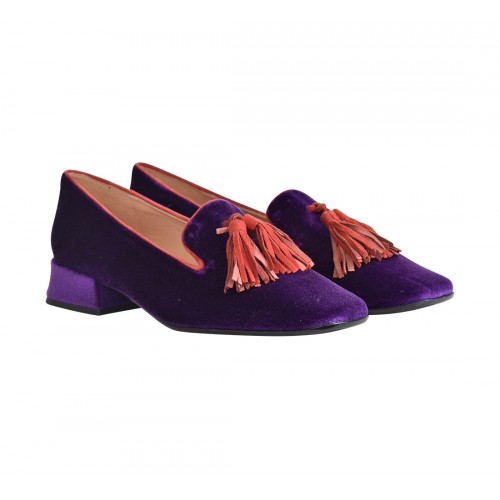 ACCOLLATA CON NAPPINE LA PARIGINA K2600V-422-M VIOLA