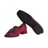 MOCASSINO CON NAPPINE LA PARIGINA K2603-422-M BORDEAUX