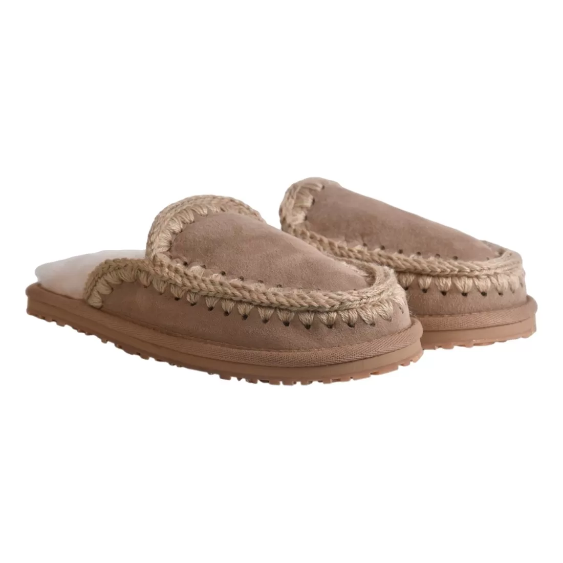 SLIPPER FULL ESKIMO STITCH MOU MU.FW161007A CAM