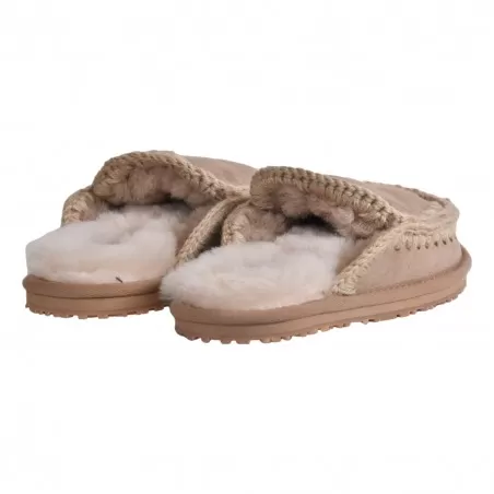 SLIPPER FULL ESKIMO STITCH MOU MU.FW161007A CAM