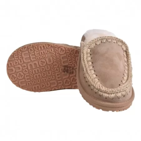 SLIPPER FULL ESKIMO STITCH MOU MU.FW161007A CAM