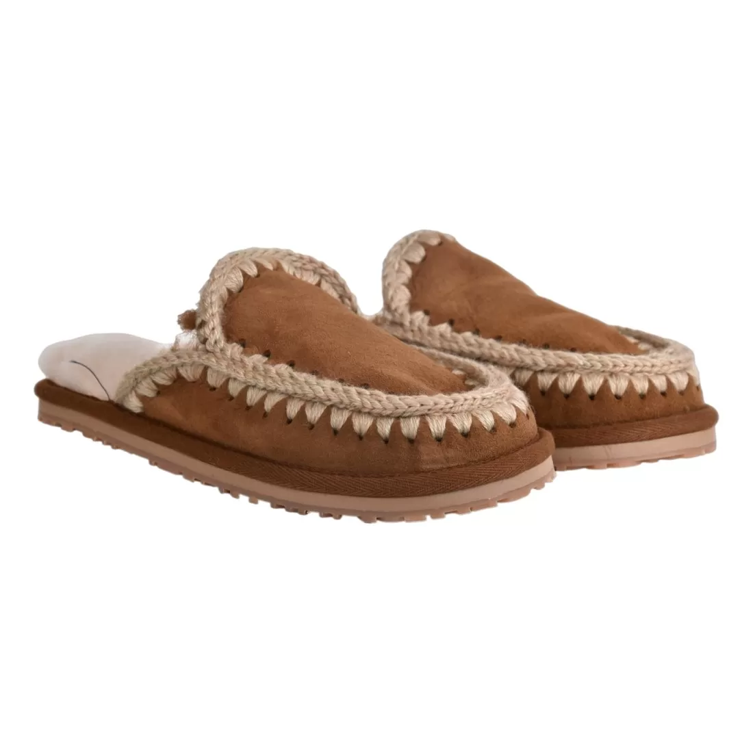 SLIPPER FULL ESKIMO STITCH MOU MU.FW161007A COG