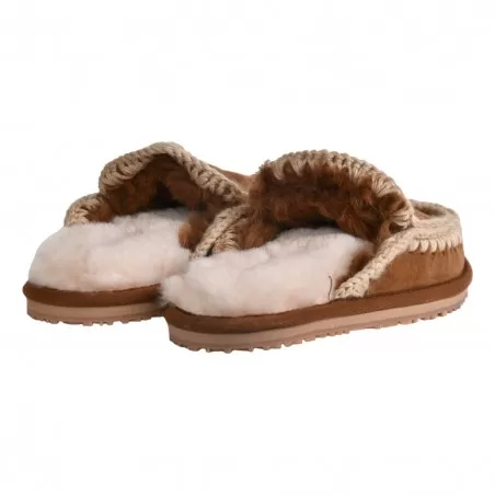 SLIPPER FULL ESKIMO STITCH MOU MU.FW161007A COG