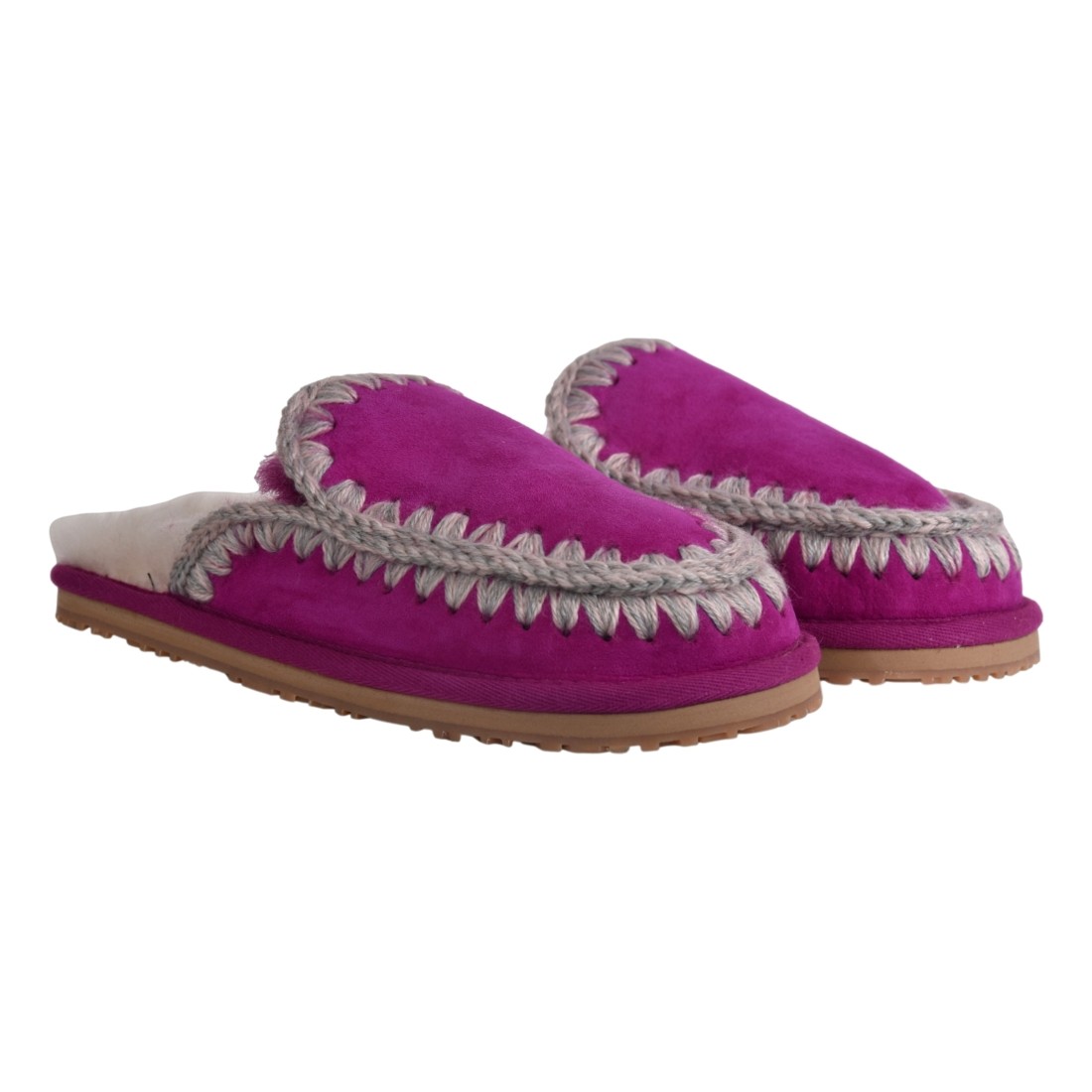 SLIPPER FULL ESKIMO STITCH MOU MU.FW161007A CYC
