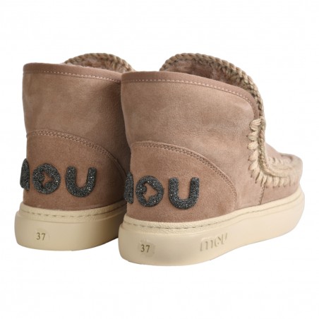 ESKIMO SNEAKER BOLD GLIT LOGO MOU MU.FW411001A CAM