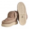 ESKIMO SNEAKER BOLD GLIT LOGO MOU MU.FW411001A CAM