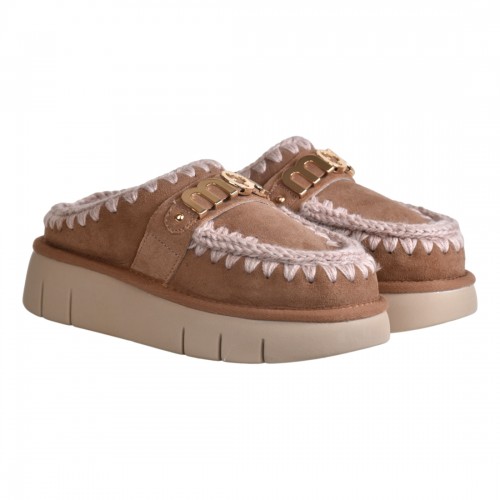 BOUNCE CLOG METAL LOGO MOU MU.FW531001A PKBRO