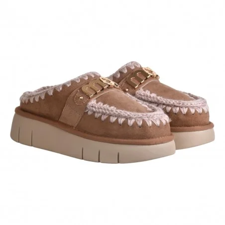 BOUNCE CLOG METAL LOGO MOU MU.FW531001A PKBRO