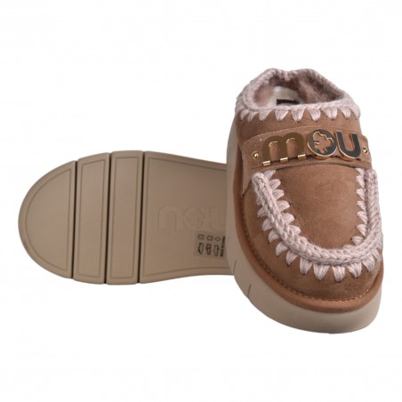 BOUNCE CLOG METAL LOGO MOU MU.FW531001A PKBRO