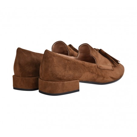MOCASSINO CON NAPPINE LA PARIGINA Q3503-422-M MARRONE
