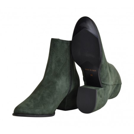 TRONCHETTO CON ZIP LA PARIGINA S6506-M VERDE