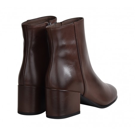TRONCHETTO CON ZIP LA PARIGINA S6509-M CACAO