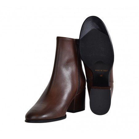 TRONCHETTO CON ZIP LA PARIGINA S6509-M CACAO