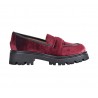 MOCASSINO VELLUTO LA PARIGINA Y9300V-306-G BORDEAUX