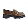 MOCASSINO VELLUTO LA PARIGINA Y9300V-306-G TAUPE