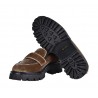 MOCASSINO VELLUTO LA PARIGINA Y9300V-306-G TAUPE