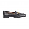 MOCASSINO CON MORSETTO LA PARIGINA Z8206-131-M NERO