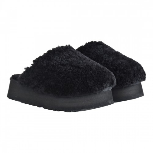 CIABATTA MAXI CURLY PLATFORM UGG 1133171 BLK