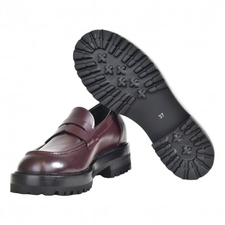 MOCASSINO SITON 2418 BORDEAUX