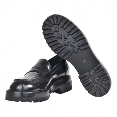 MOCASSINO SITON 2418 NERO