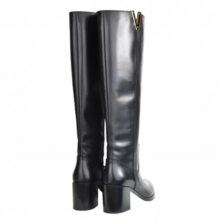 STIVALE CON V ORO VIA ROMA 15 4041 NERO