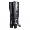 STIVALE CON V ORO VIA ROMA 15 4041 NERO