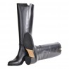 STIVALE CON V ORO VIA ROMA 15 4041 NERO