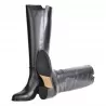 STIVALE CON V ORO VIA ROMA 15 4041 NERO