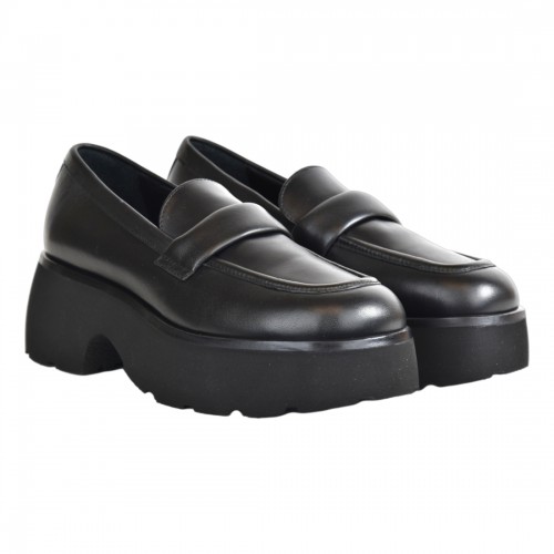 MOCASSINO IN PELLE OA NON-FASHION A120 NERO